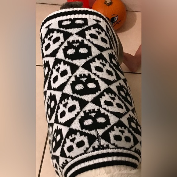Halloween Dog Sweater Skulls XL - Picture 6 of 6